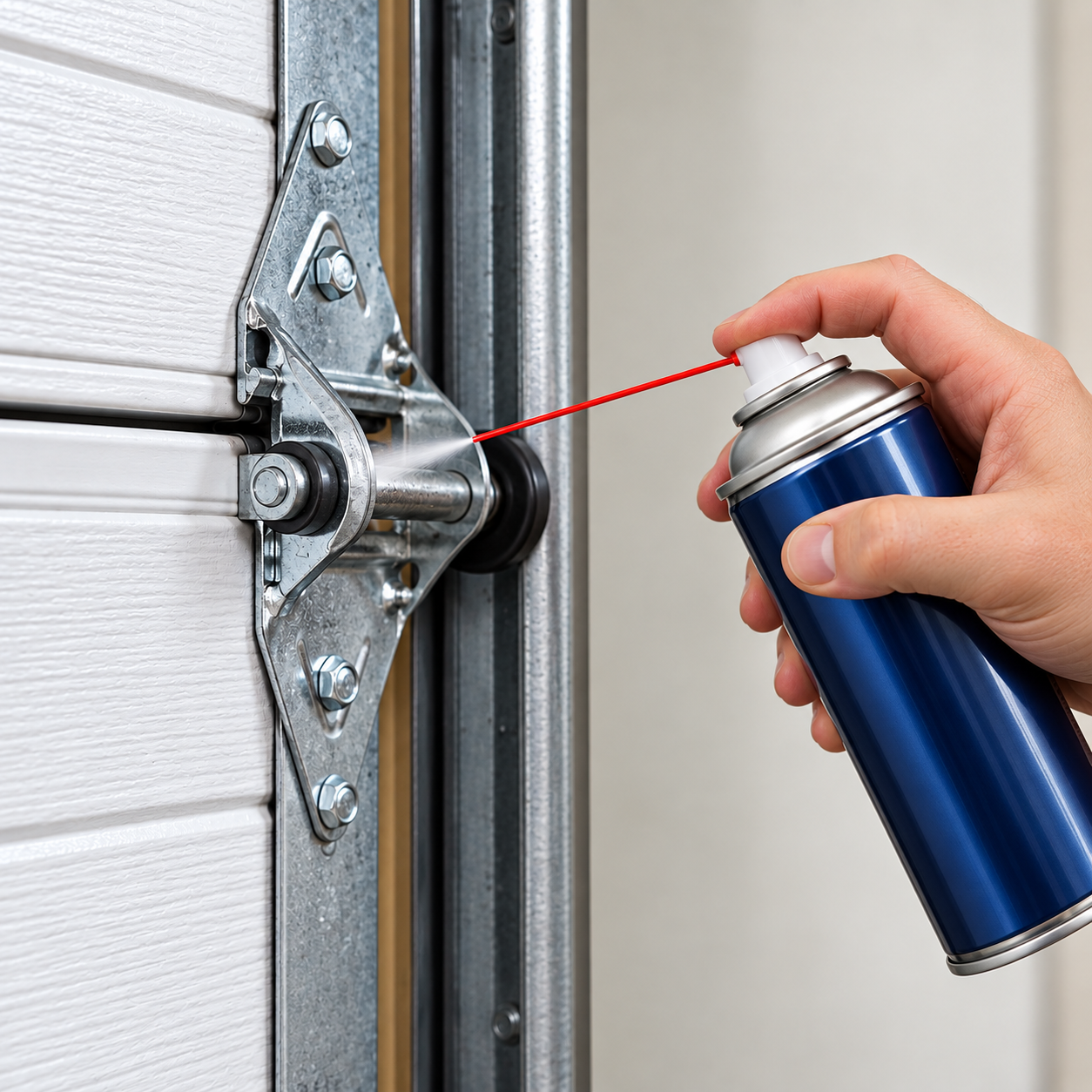 How to Clean and Maintain a Squeaky Garage Door