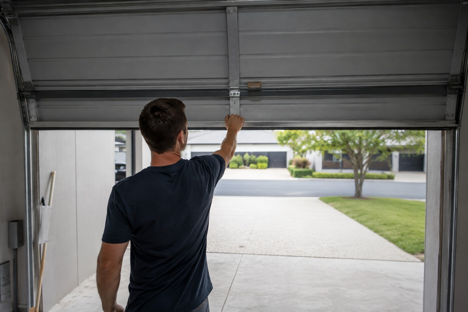 How to Manually Open a Garage Door: Step-by-Step Guide